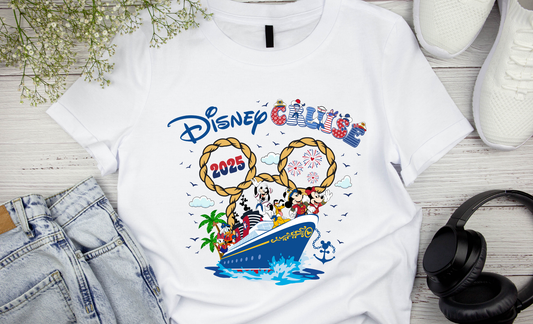 2025 Cruise Cartoon T-shirt