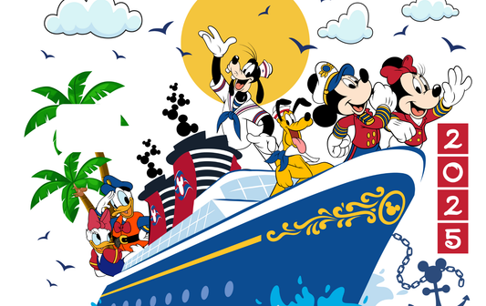 Cruise Cartoon Design Debit Card Skins