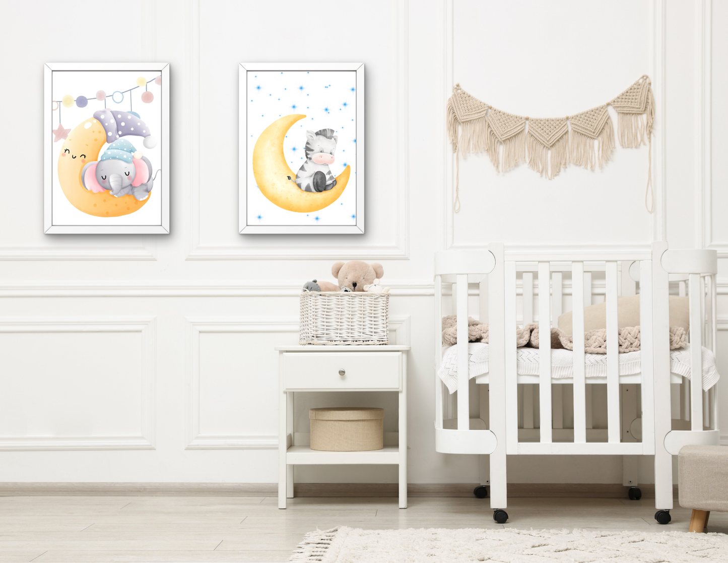 Baby Boy Designs Digital Download / Baby Boy Nursery Wall Art Digital Download, Sleeping Baby Cloud Print, Blue Nursery Decor, Baby Room Printable Wall Art, Newborn Boy Gift