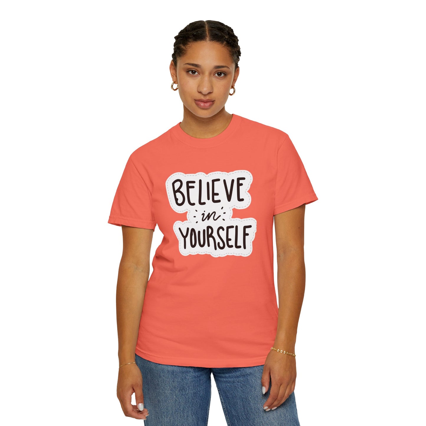 Believe in Yourself T-shirt | Inspirational Handlettered Motivational Tee