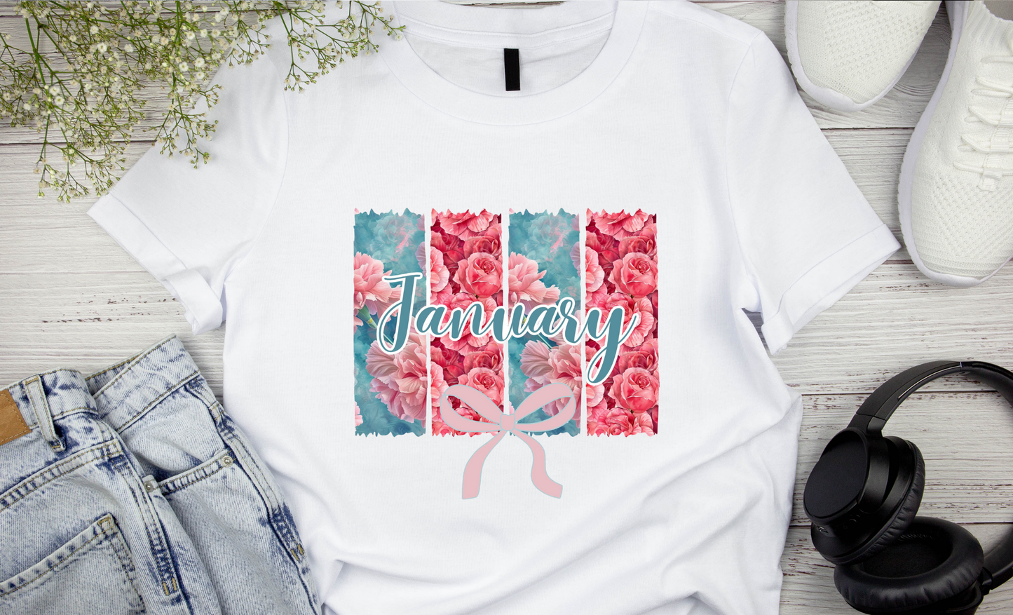 Birth Month Short Sleeve T-shirts