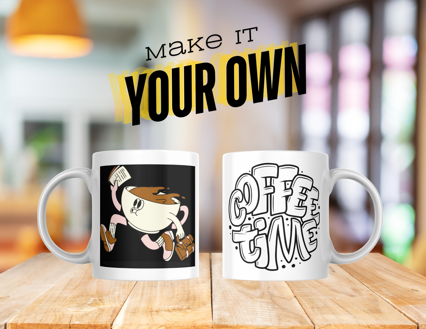 Personalized Mugs, 11 oz or  15 oz mugs, drinkware