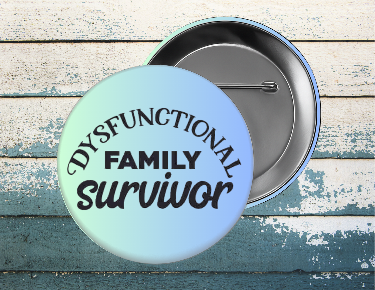 Sarcasm Pin Buttons, Size 2.25 inch