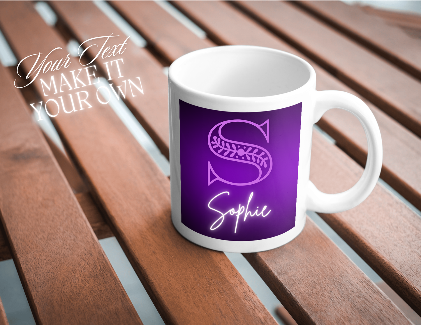 Personalized Mugs, 11 oz or  15 oz mugs, drinkware