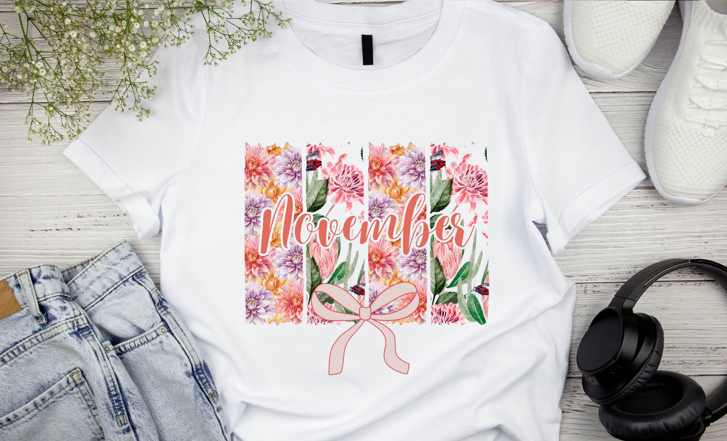 Birth Month Short Sleeve T-shirts