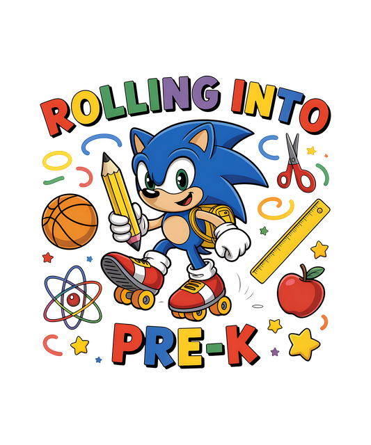 Rolling into.... Personalized Back to School T-shirt