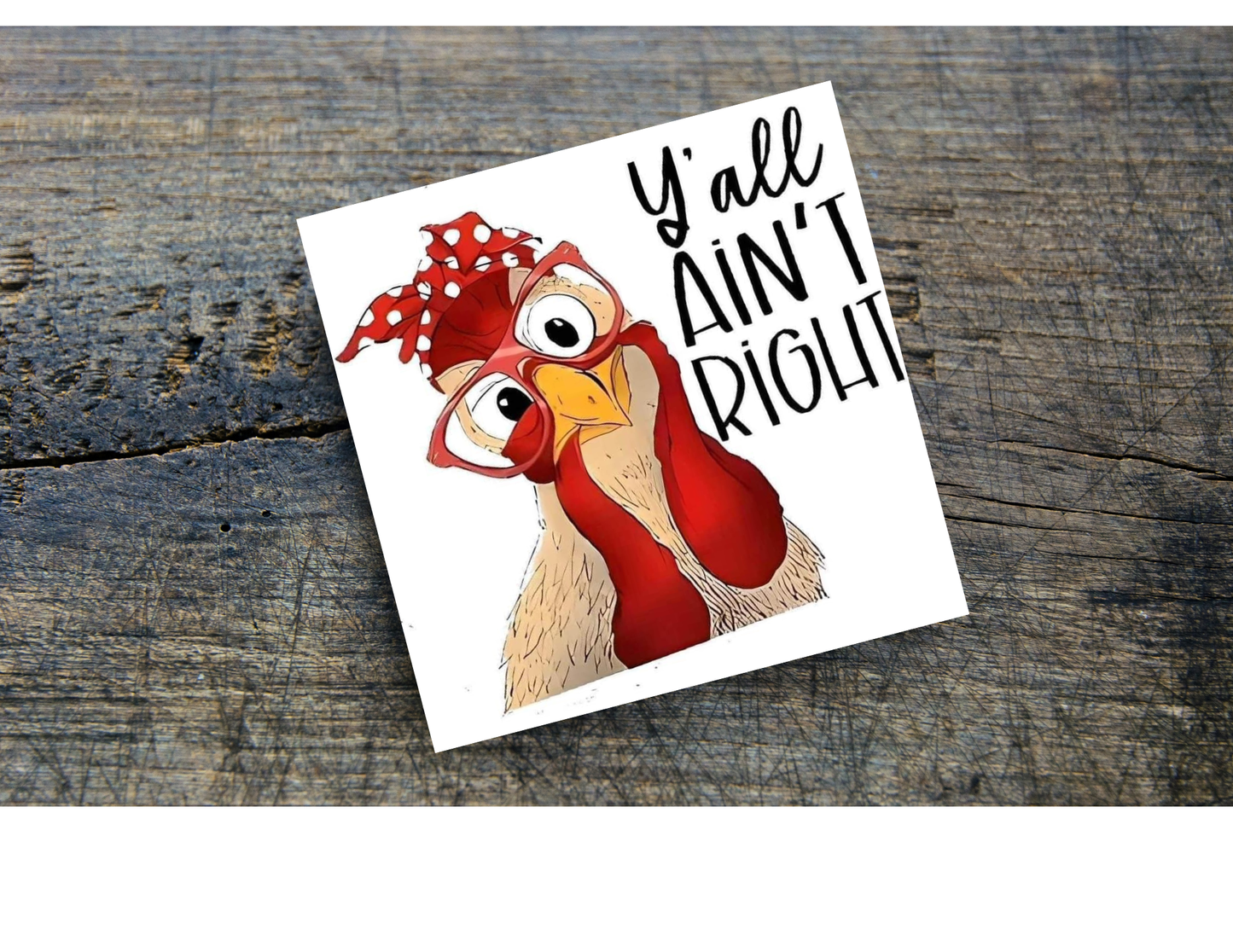 Chicken Home Coasters, several designs