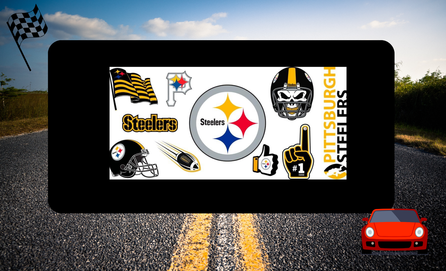 License Plate Sports Design
