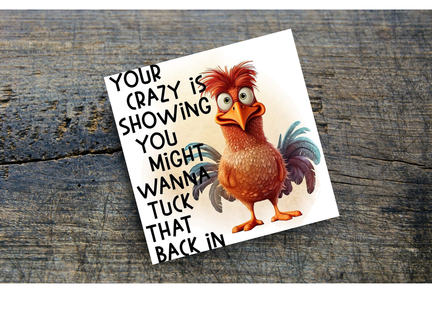 Chicken Home Coasters, several designs
