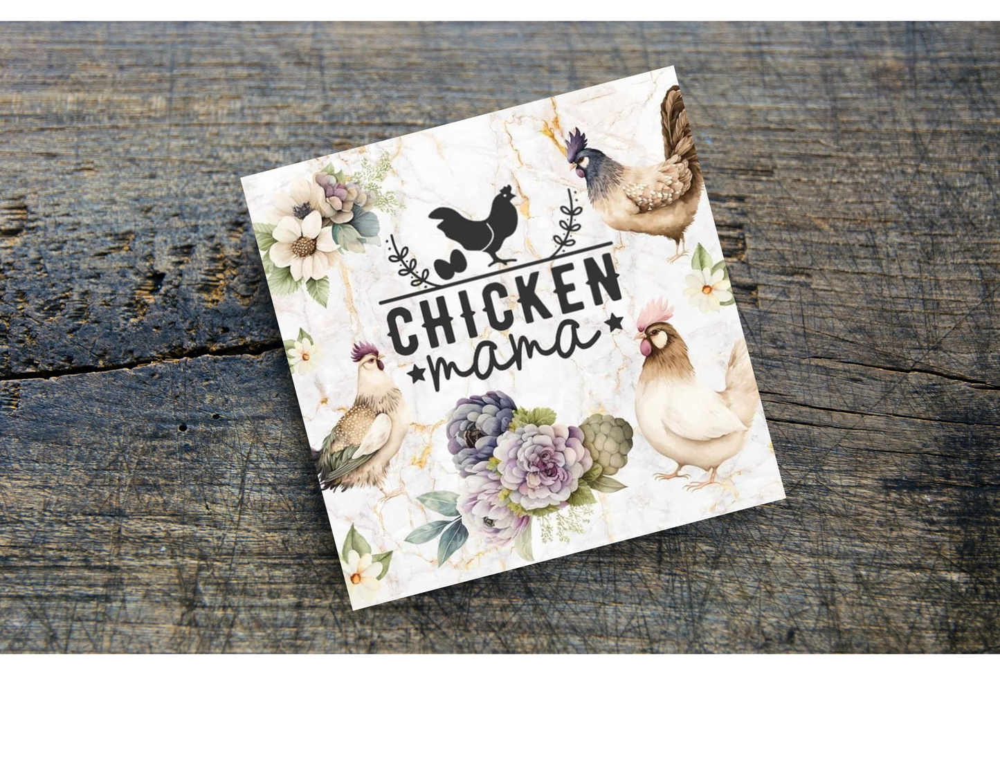 Chicken Home Coasters, several designs