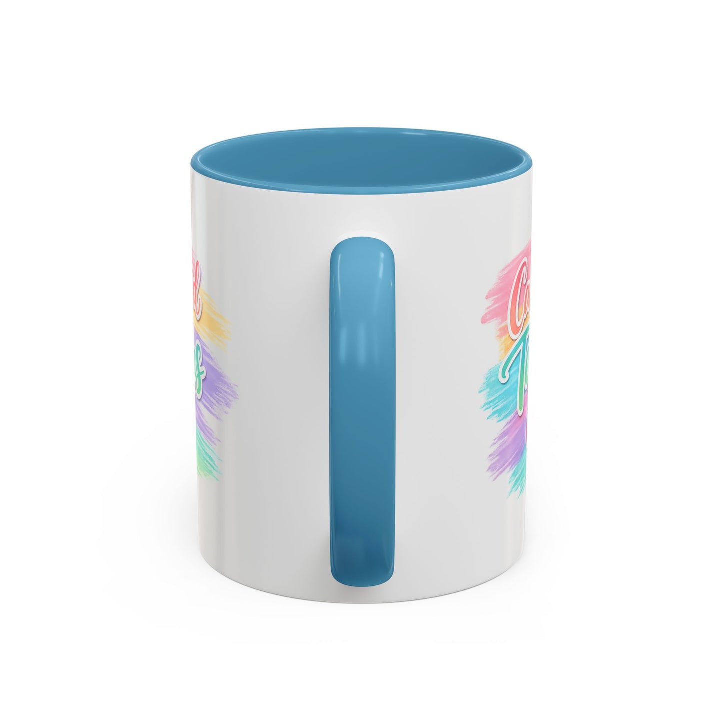Caffeinated Teachers Club Mug | Cute Pastel Teacher Coffee Cup | Teacher Gift Mug