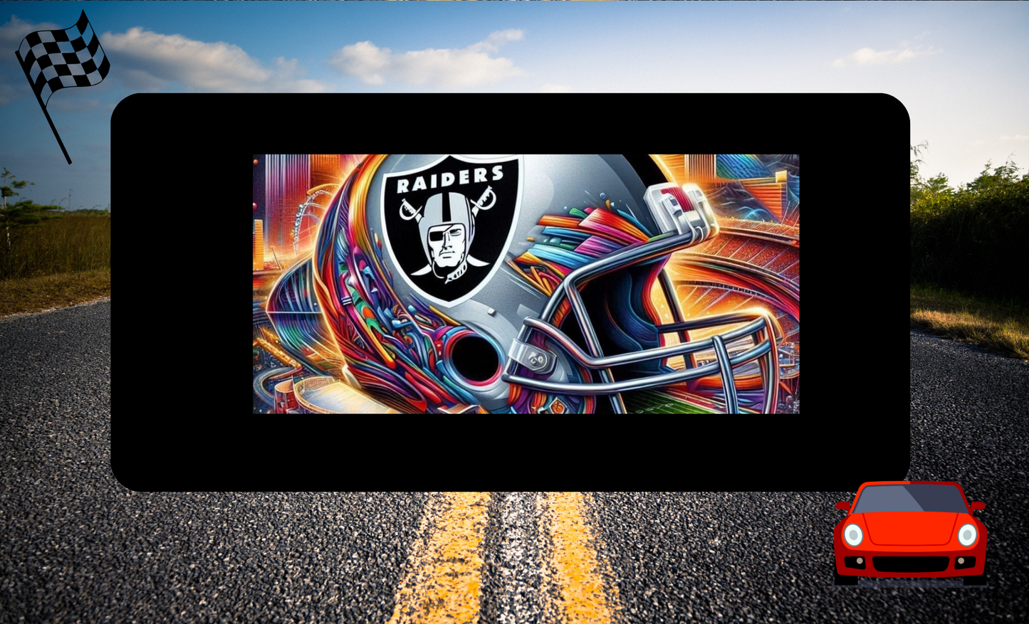 License Plate Sports Design