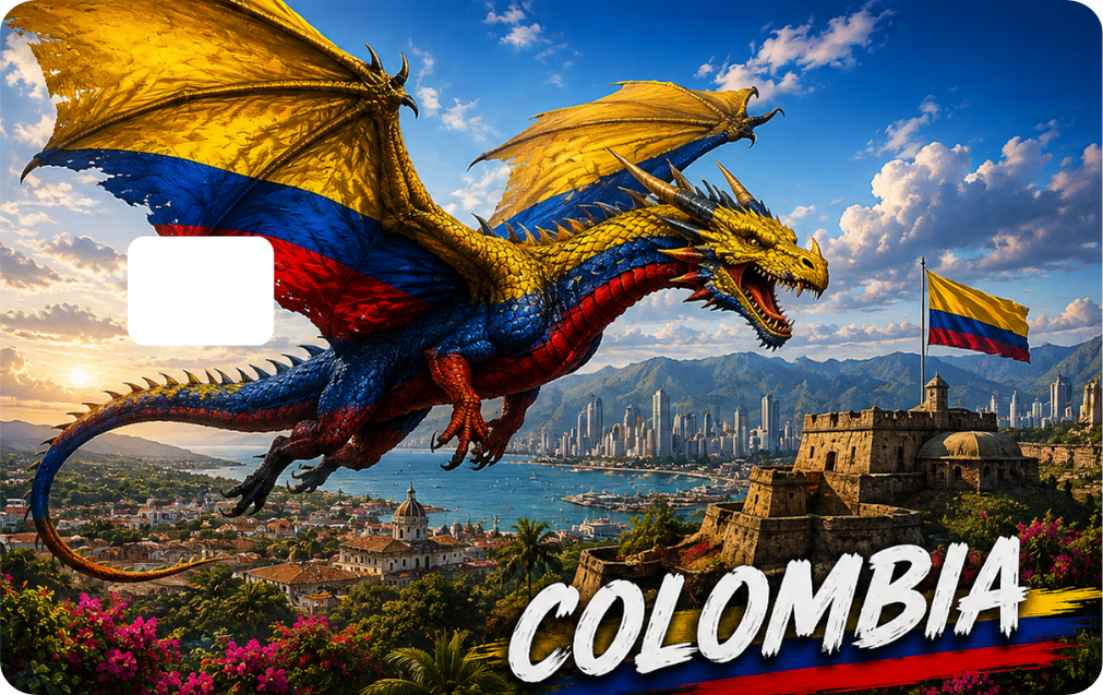Columbia Debit Card Design, QTY 2 Same Design