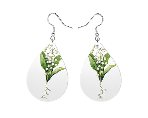 May Birth Month Earrings