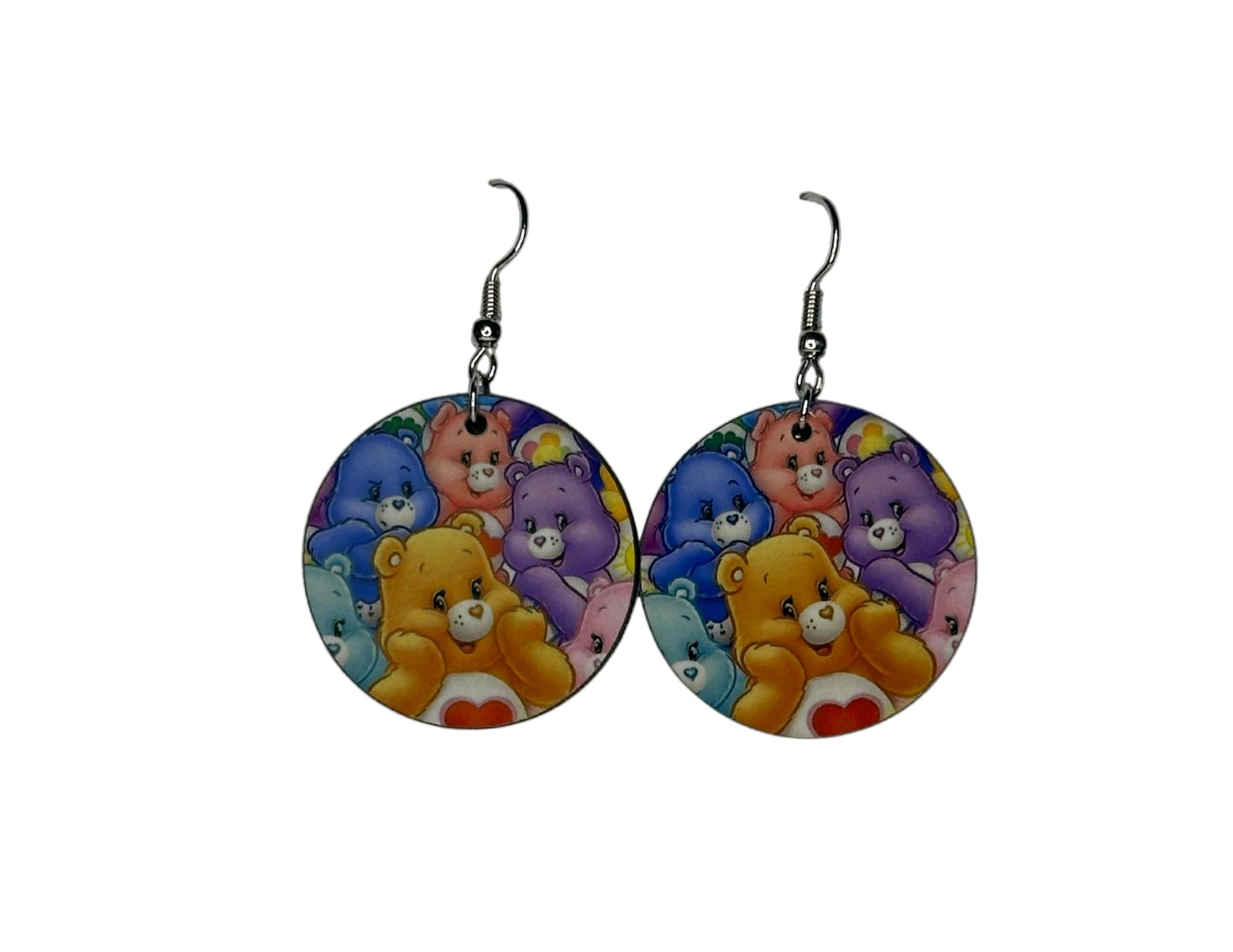 Bears Circle Earrings