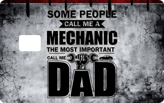 Dad Design Debit Card Decal Skins