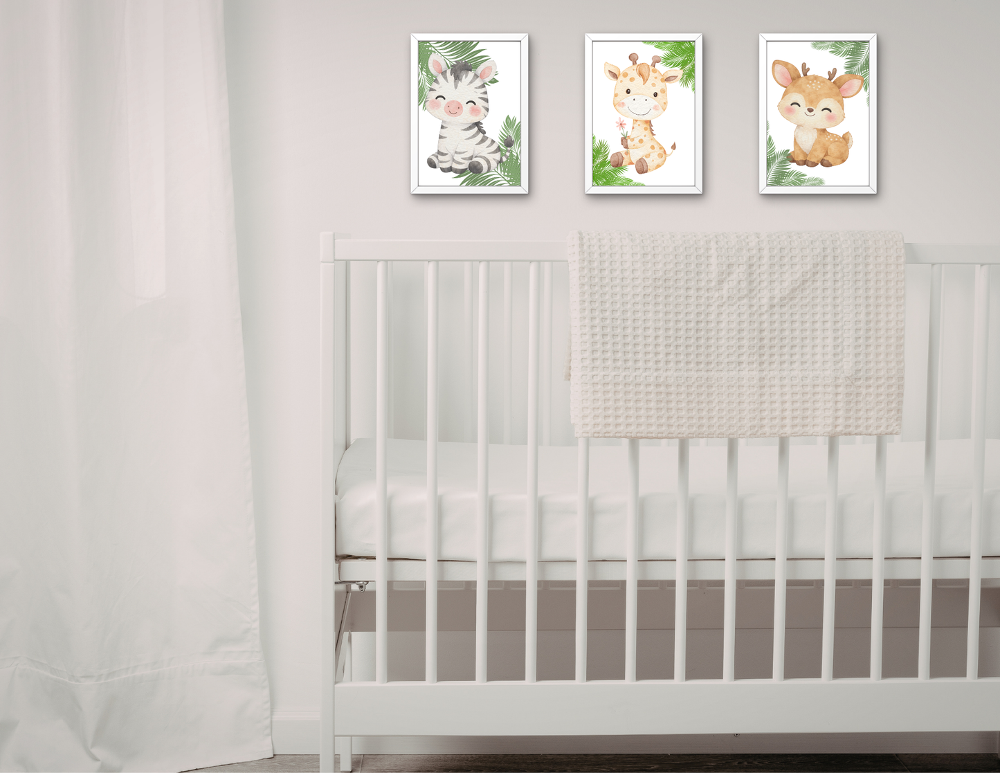Jungle Nursery Printable Wall Art