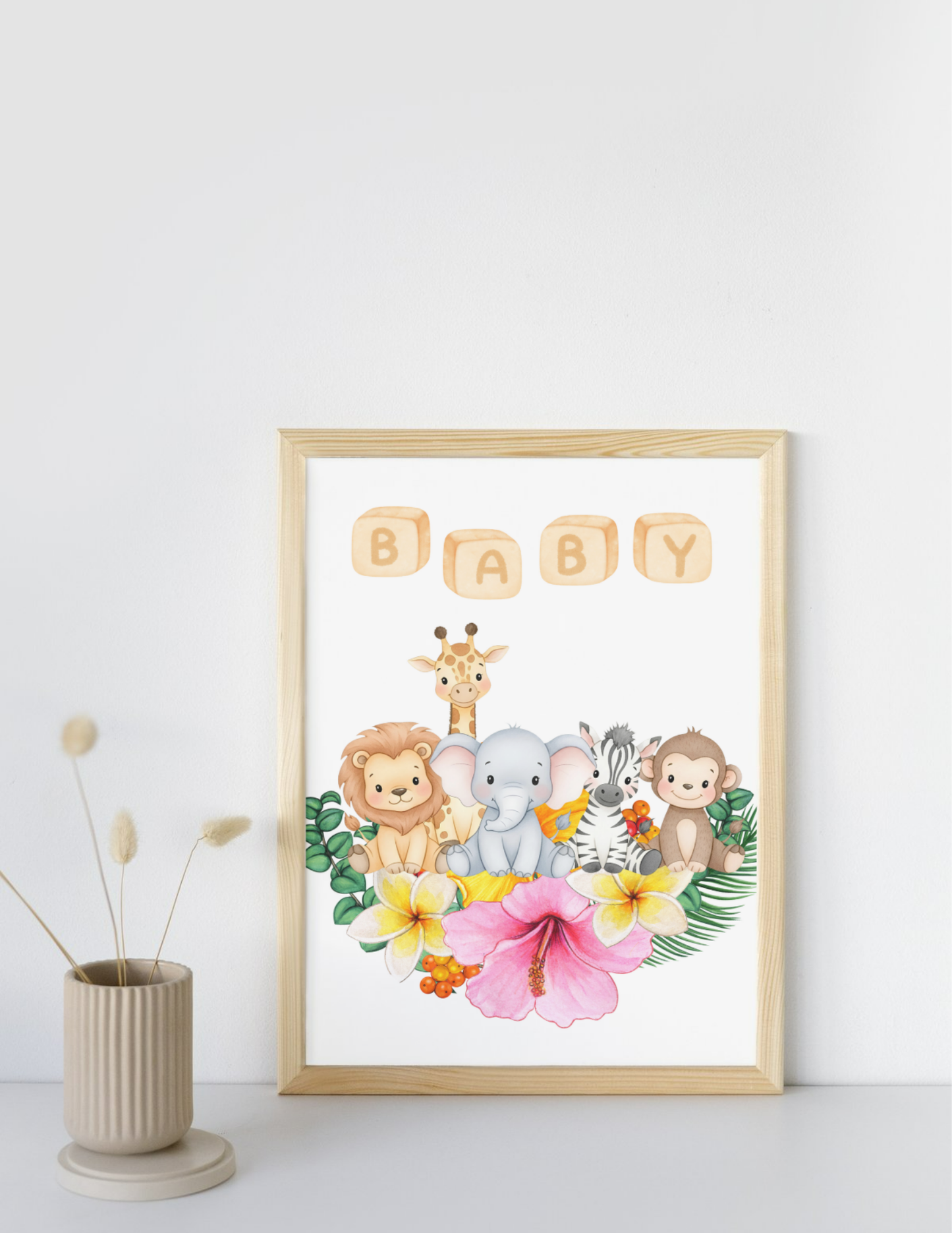 Jungle Nursery Printable Wall Art