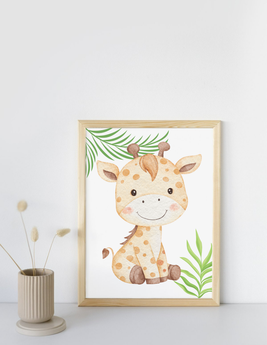 Jungle Nursery Printable Wall Art