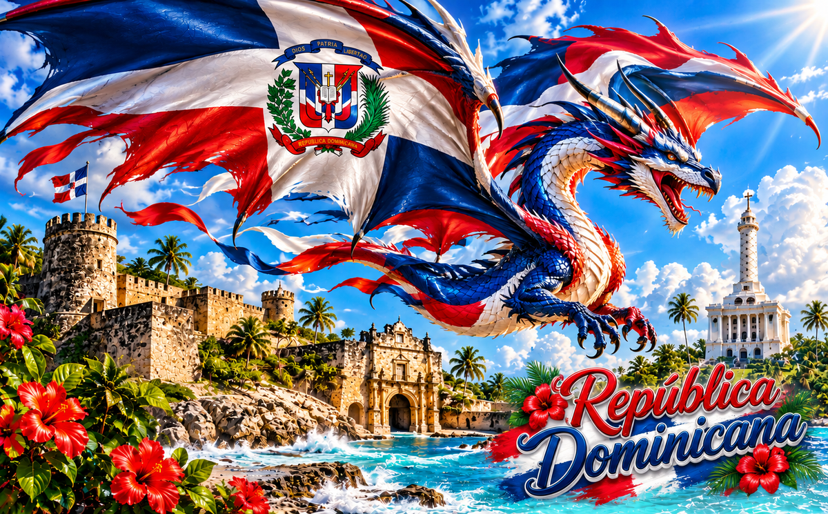Republica Dominicana Debit Card Decal, QTY 2 Same Design