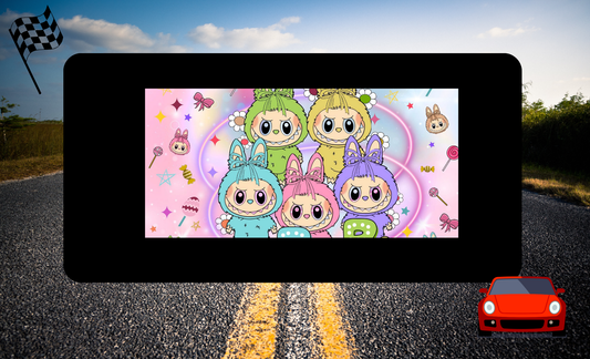 Cartoon Labu License Plate