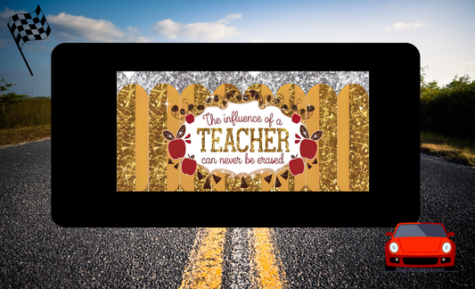 Teacher’s License Plate