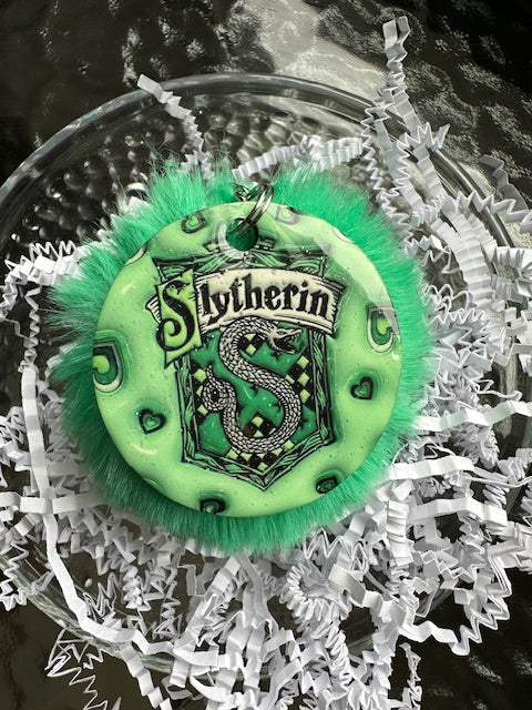 Wizard Pom Pom Keychain