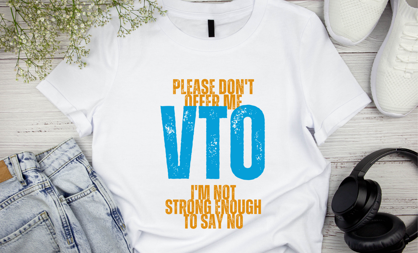 Please Don’t Offer Me VTO T-Shirt – Funny Warehouse Worker Shirt, Relatable Work Humor Tee