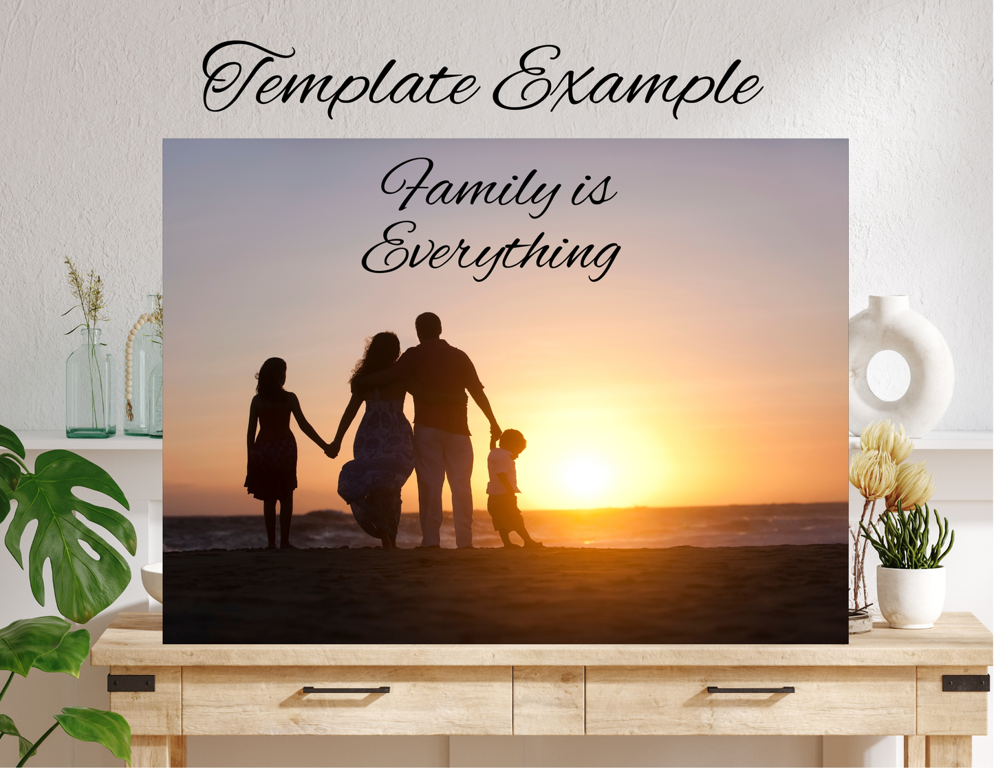 Rectangle Stone Slate, Personalized, 7" x 5" size