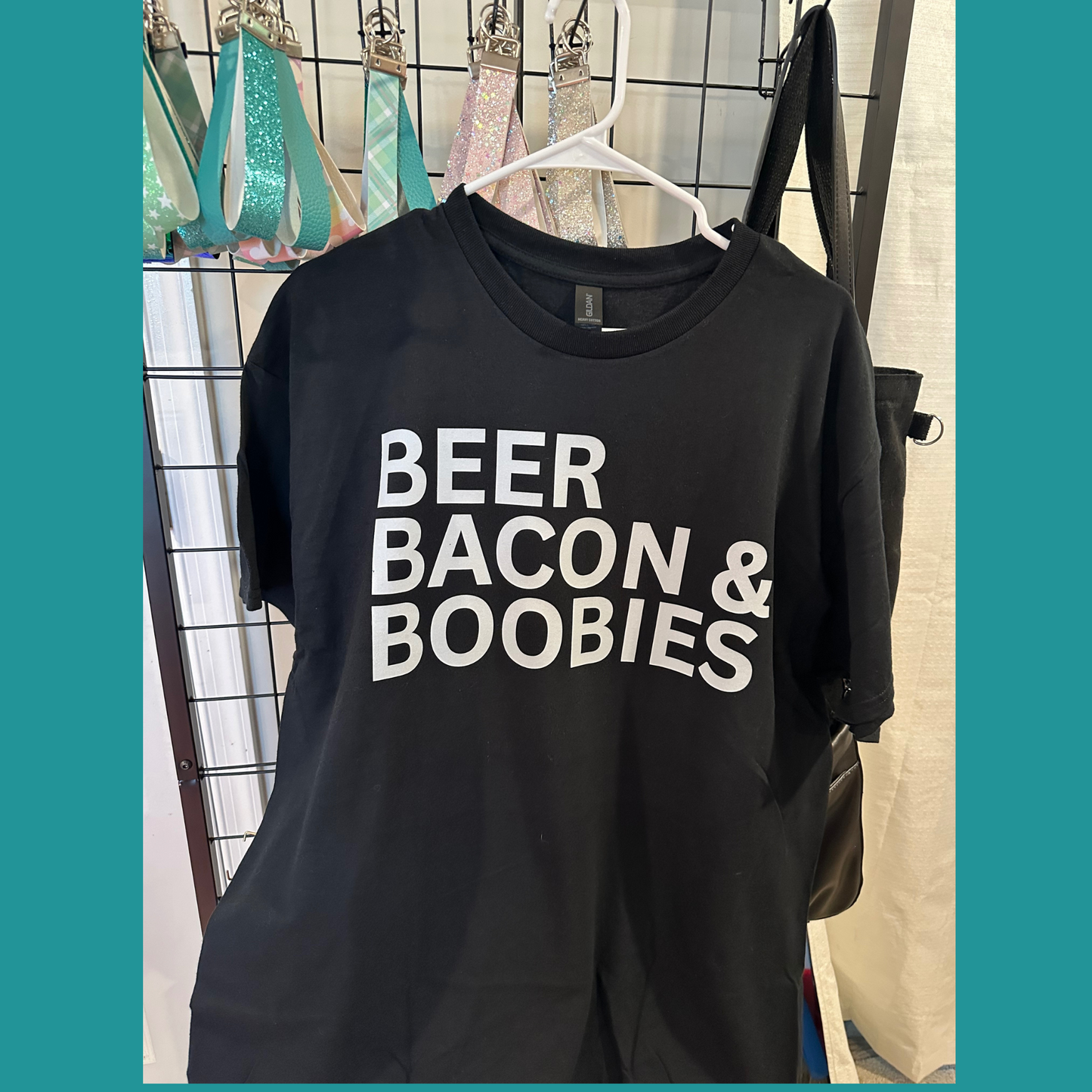 Beer, Bacon & Boobies T-shirt