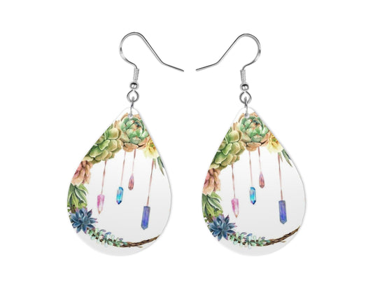 Crystal Design Earrings