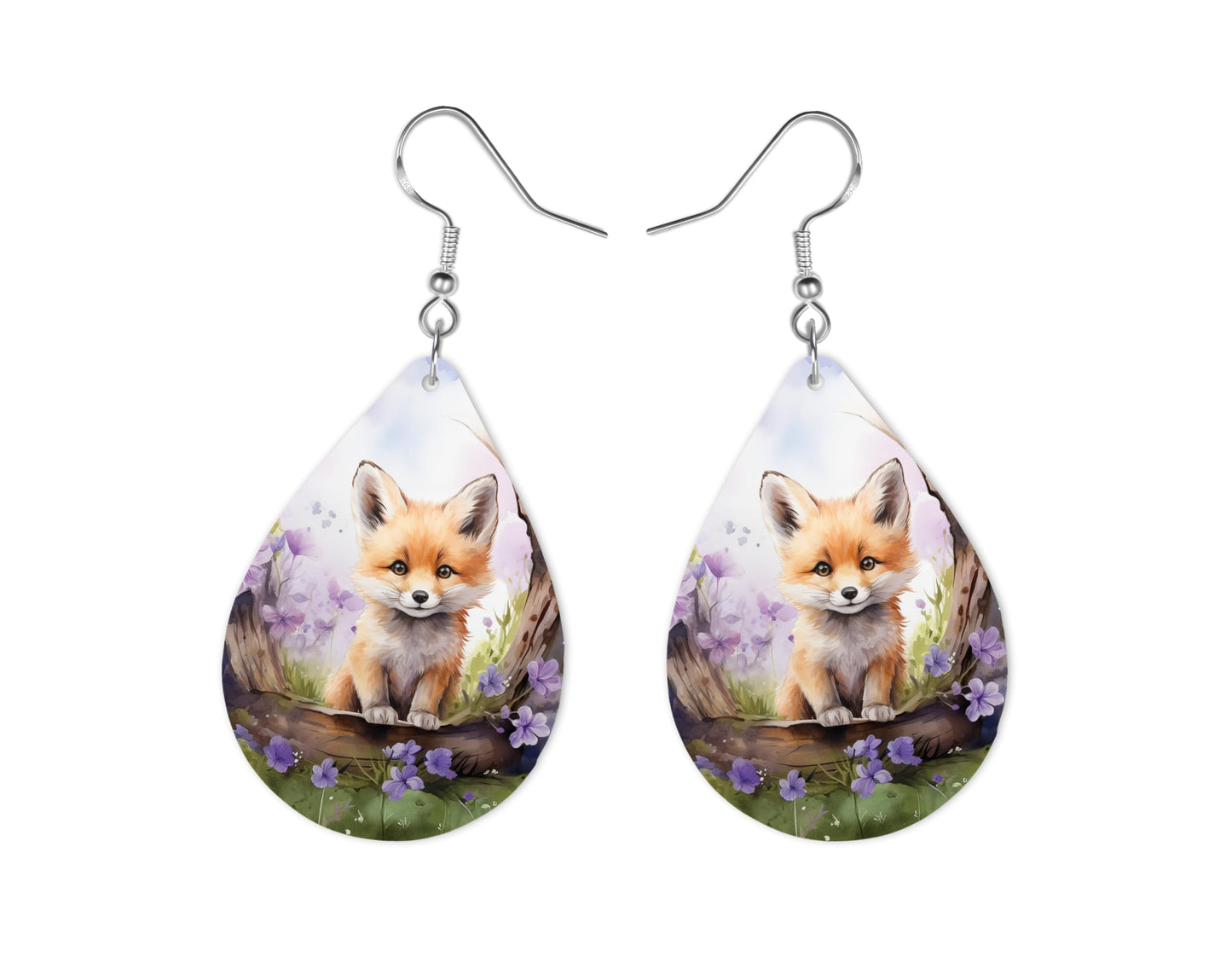 Fox Earrings