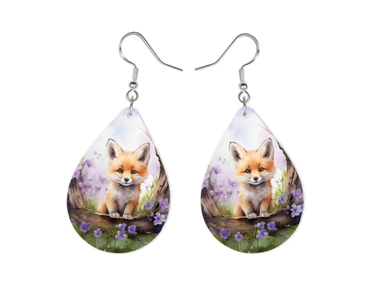 Fox Earrings